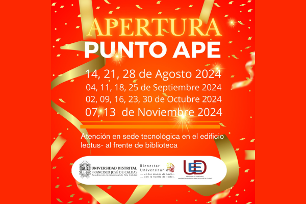 publicación APERTURA PUNTO APE