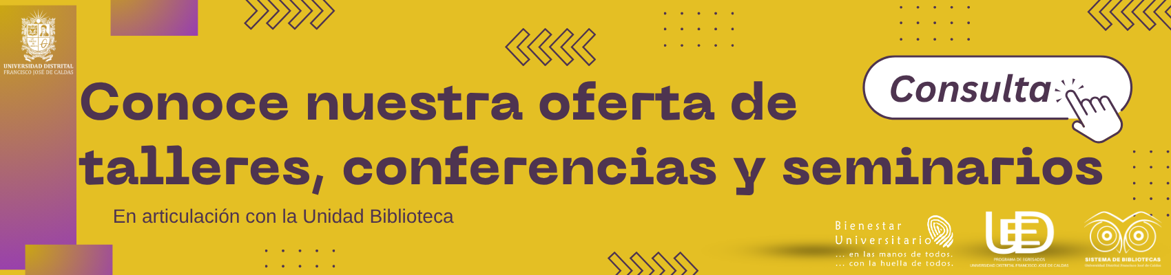 Conoce nuestra oferta de talleres, conferencias y seminarios
