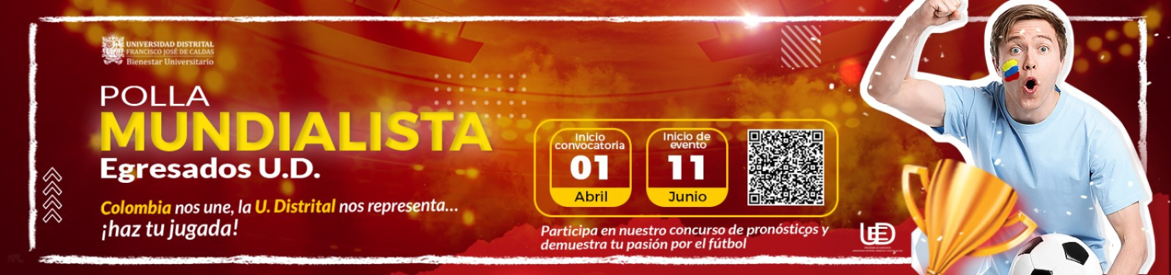 🏆 ¡Participa en la Polla Mundialista Egresados UD 2026!