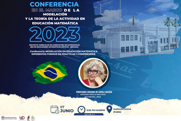 publicación CONFERENCIA EN EL MARCO DE LA MODELACIÓN Y LA TEORÍA DE LA ACTIVIDAD EN EDUCACIÓN MATEMÁTICA
